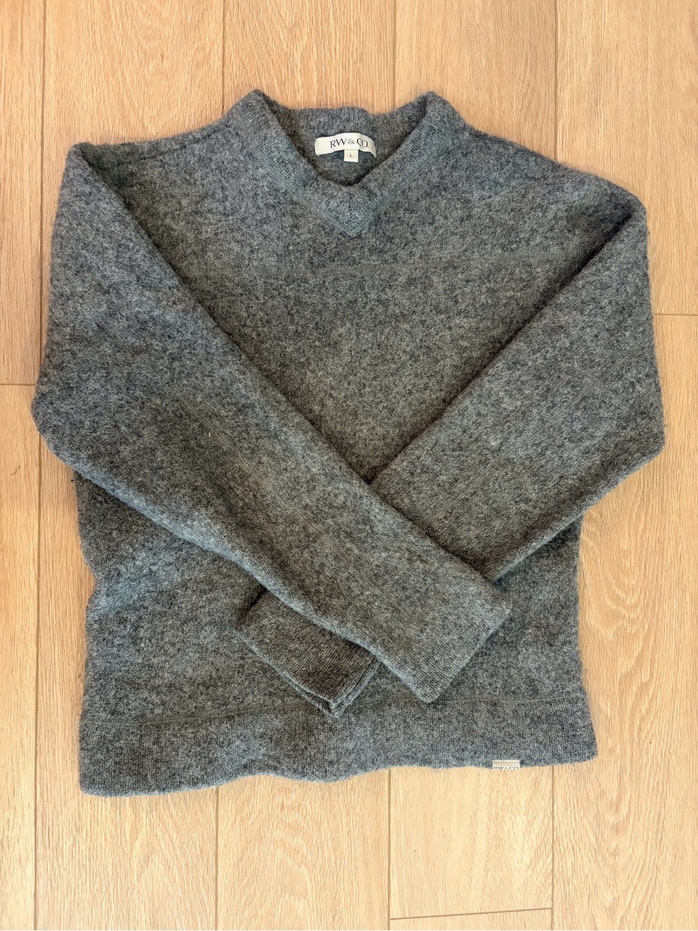 Wool v neck sweater | heritage fisherman core outdoor coastal grandma style